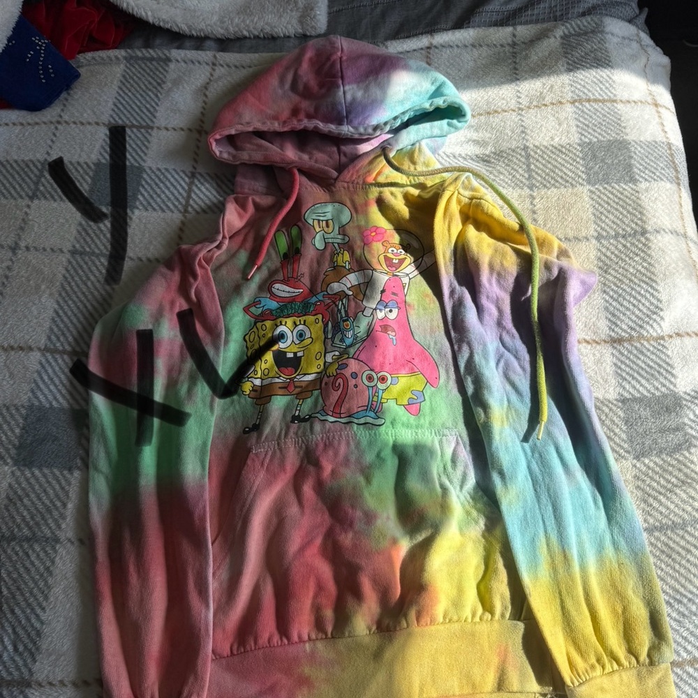 Colorful SpongeBob SquarePants Hoodie